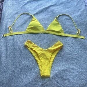 Zaful yellow bikini Small (S)